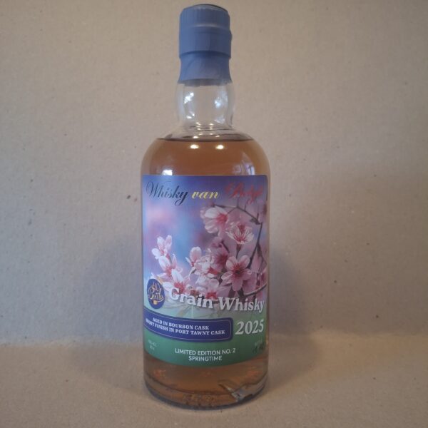 Springtime 2025 - Special Edition n°2 - 5 years old grain whisky - port cask finish - 50% abv - 42 flessen van 50 cl